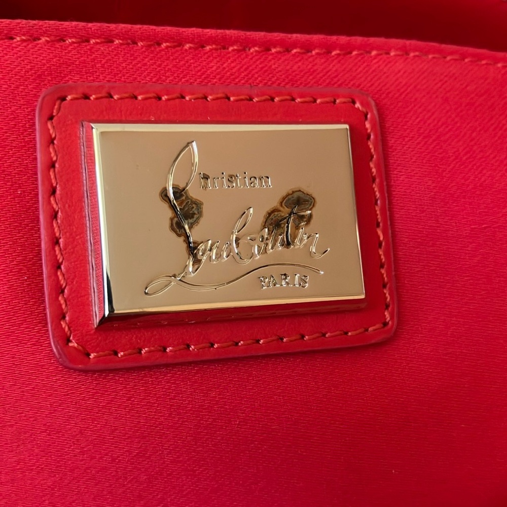 Christian Louboutin Loubiposh Animal print Crossbody Clutch - Picture 13 of 17